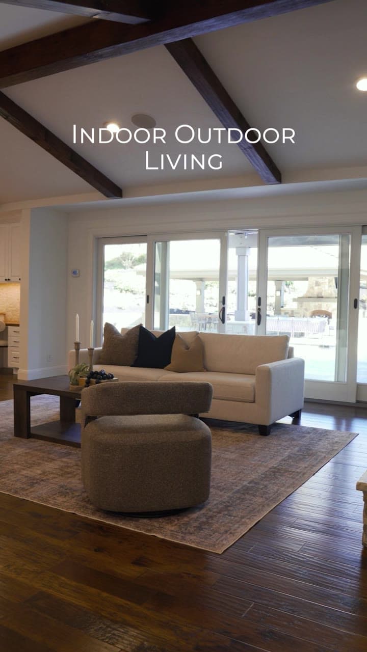 Indoor–outdoor — 2780 Mossy Oak Drive.