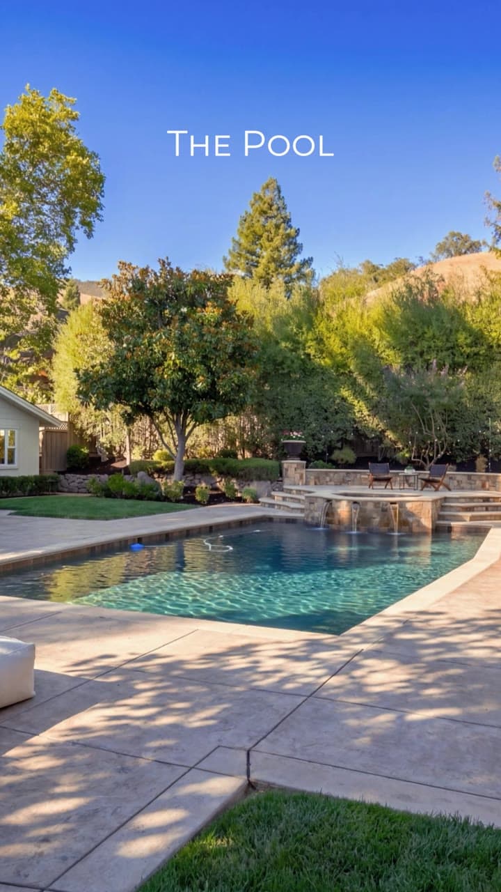 Pool & spa — 2780 Mossy Oak Drive.